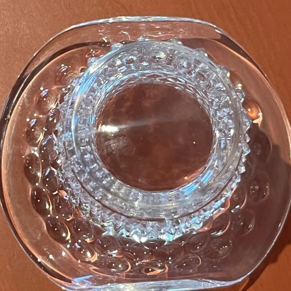 Vintage Fenton Clear Glass Spike Design Top Hat 1960’s 2.5"H X 4" - Picture 13 of 15